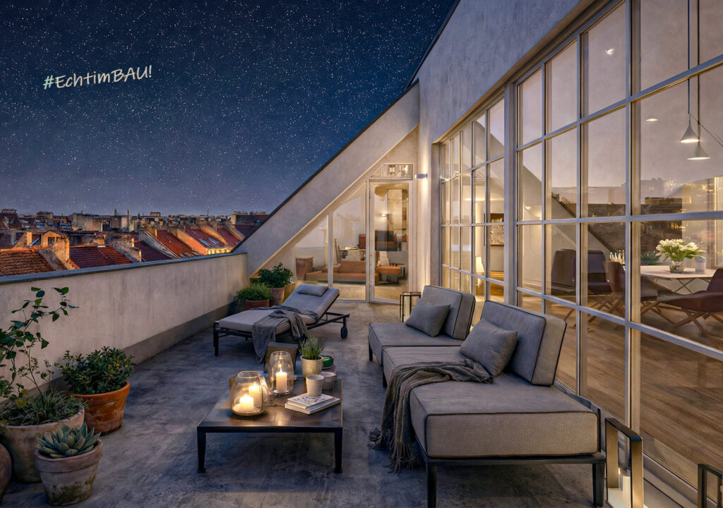 #EchtimBAU Dachgeschoss Terrasse 02 #EchtimBAU Dachgeschoss Terrasse 02